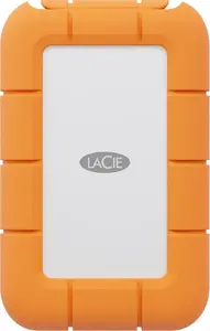 Lacie Mini Rugged Ssd 500gb Usb-c Grå, Orange