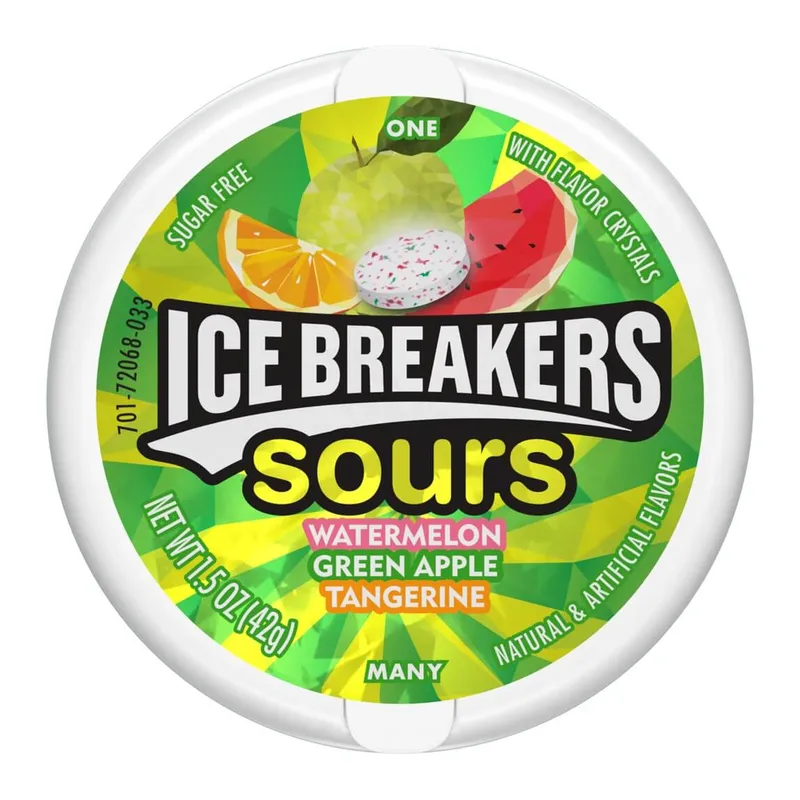 Ice Breakers Sours Fruit - 43 g