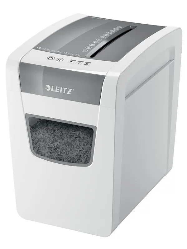 Dokumentförstörare Leitz IQ Slim Home Office P4