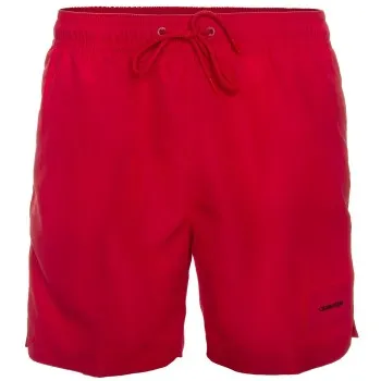 Calvin Klein Badbyxor Core Solids Drawstring Swim Shorts Röd polyester Small Herr