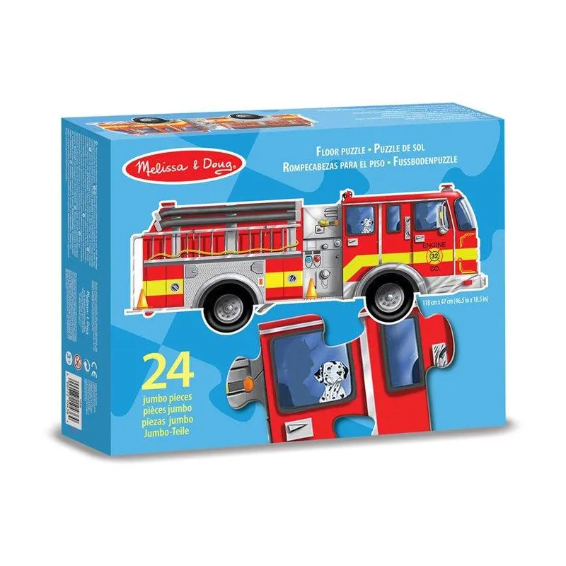 Melissa & Doug Flooe puzzle Giant Fire Engine (24) 2D Pussel