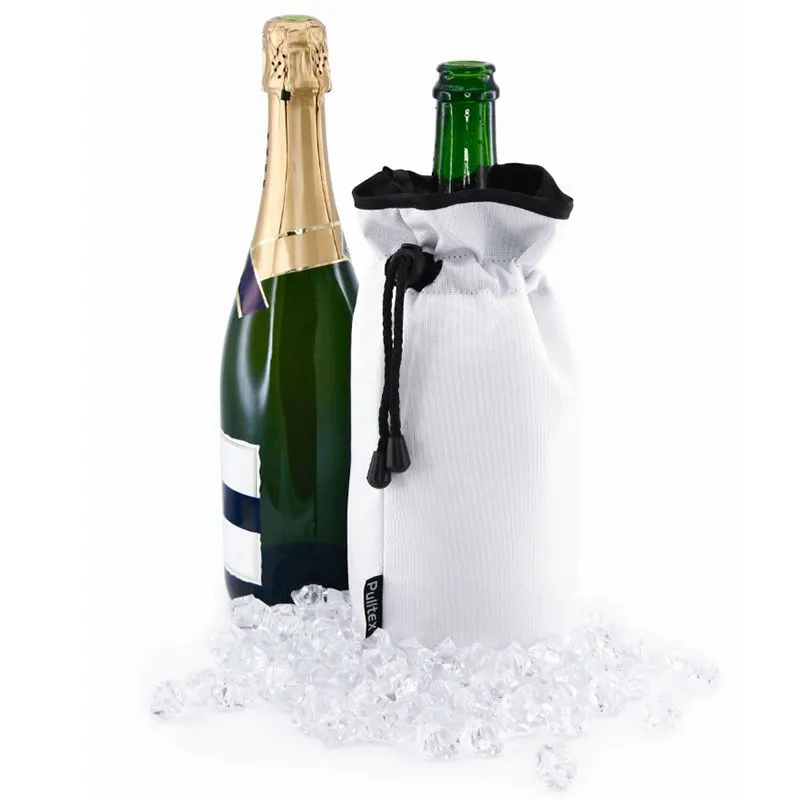 Champagnekylare påse vit Pulltex