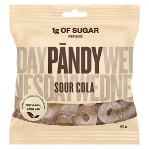 Pändy Candy Sour Cola Gelégodis 50g