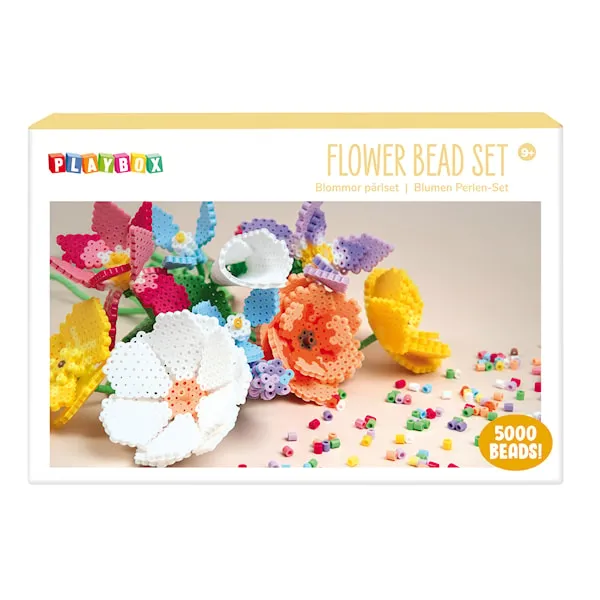 Pärlset Blommor Playbox