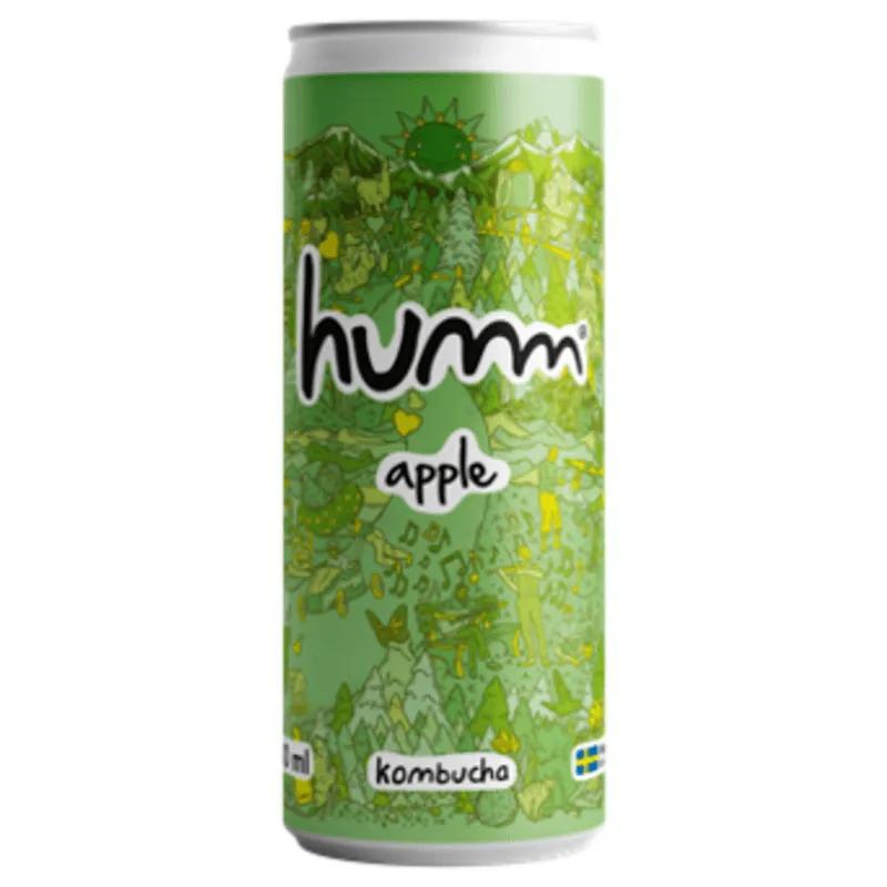 Humm Kombucha Apple Sleek 33 cl