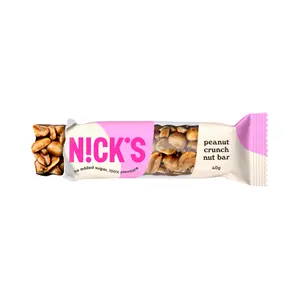 Nicks Nut Bar, Peanut Crunch, 1 st