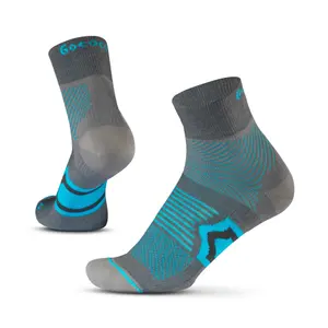Gococo Trail Running Socks U Grå 39/41 | Löparstrumpor
