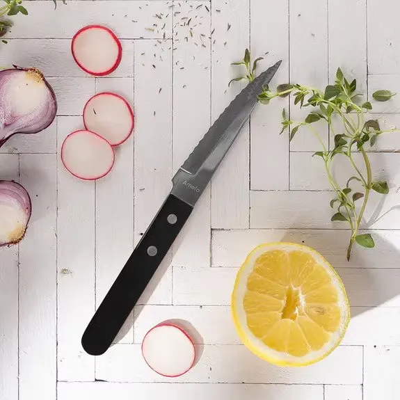Amefa Pizza Noir Grillknivar 6-pk svart