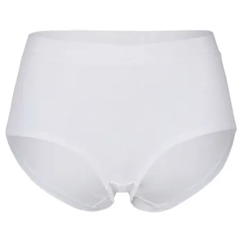 Pierre Robert Trosor Organic Cotton High Waist Brief Vit ekologisk bomull Large Dam