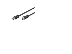Goobay Antennkabel ( koaxial-plugg > koaxial-uttag ), 1.5 m