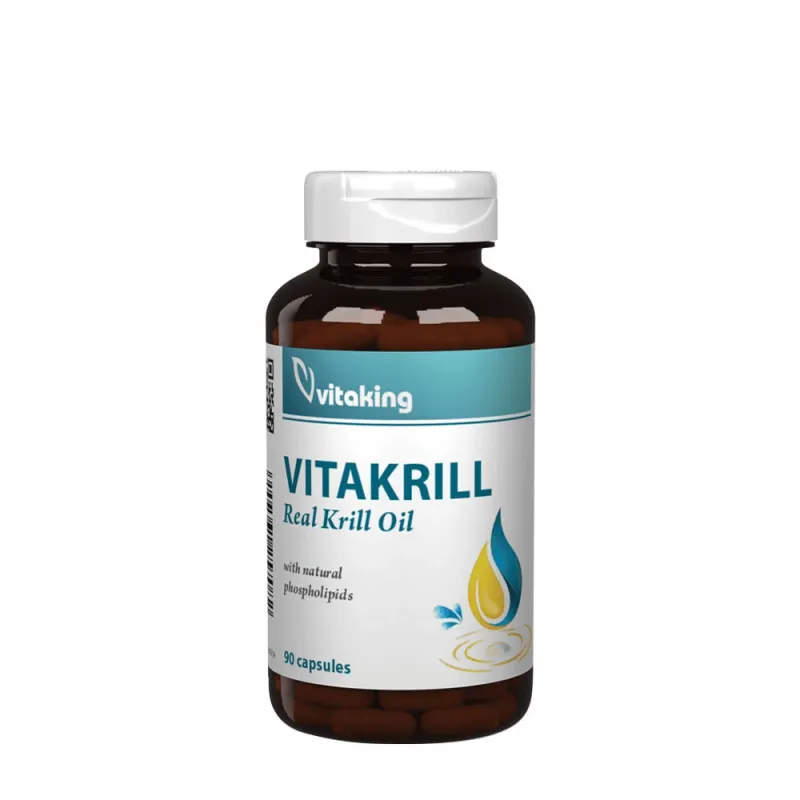 Vitaking – Vitakrillolja, 500 mg (90 Mjukkapslar)