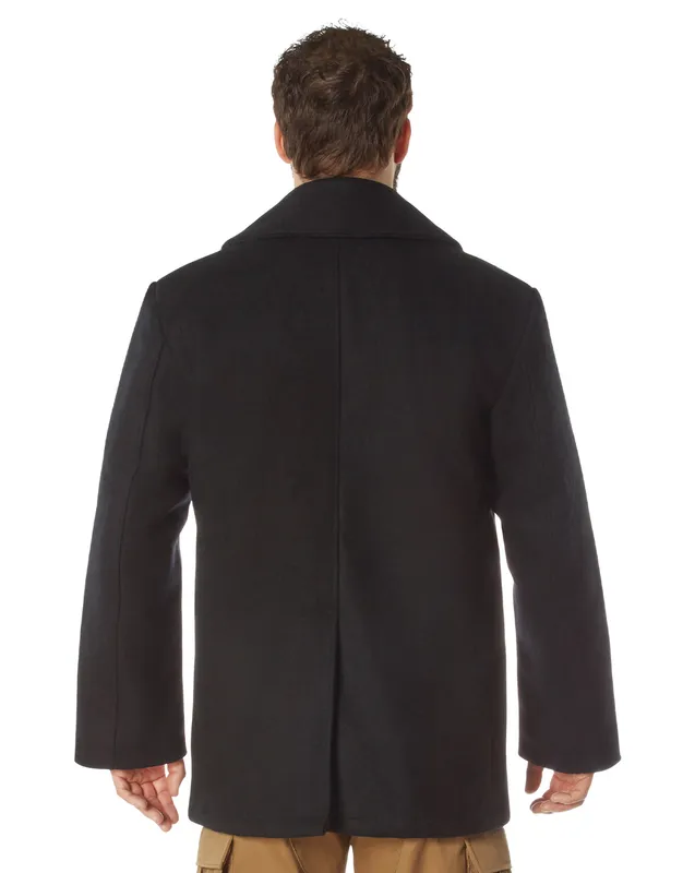 Rothco Ull Peacoat skepparkavaj Svart (#7108)