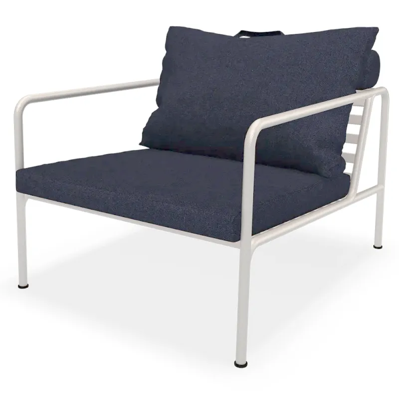 Houe, Avon Fåtölj Indigo/White
