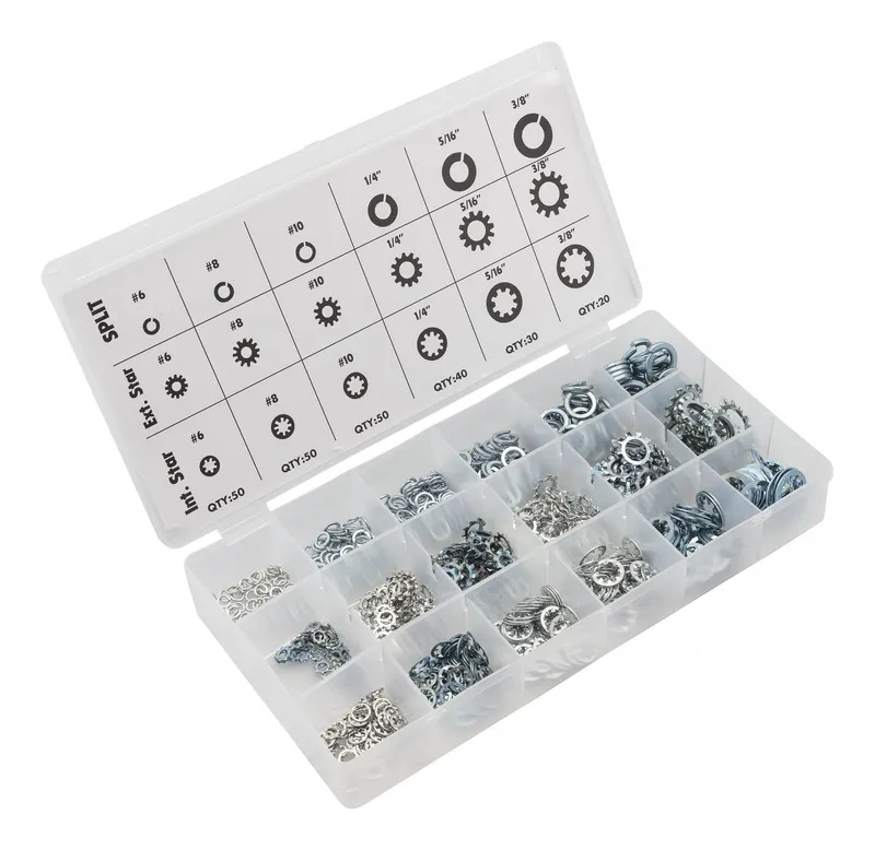 PELA 508685 Låsbricka sats, 720 delar