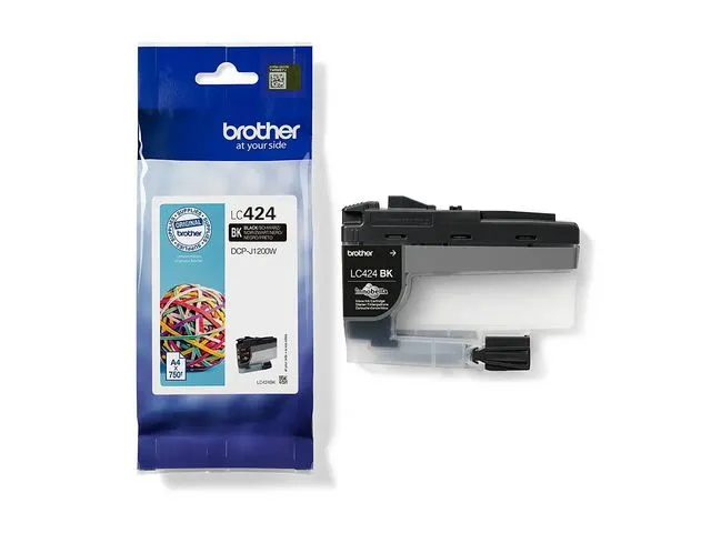 Brother Bläck Svart 750 Sidor Lc-424bk