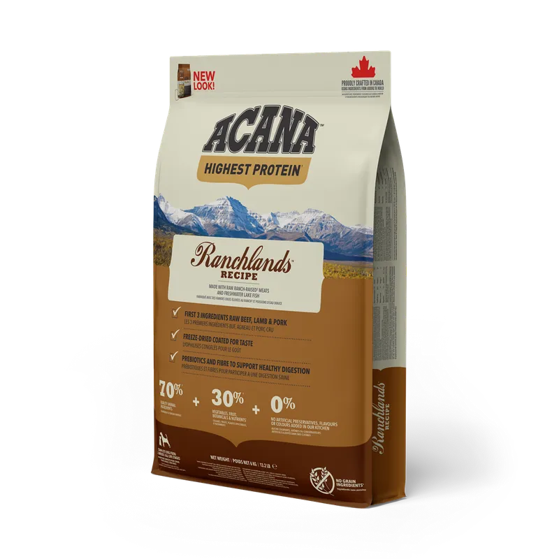 Acana Dog Ranchlands Torrfoder till Hund