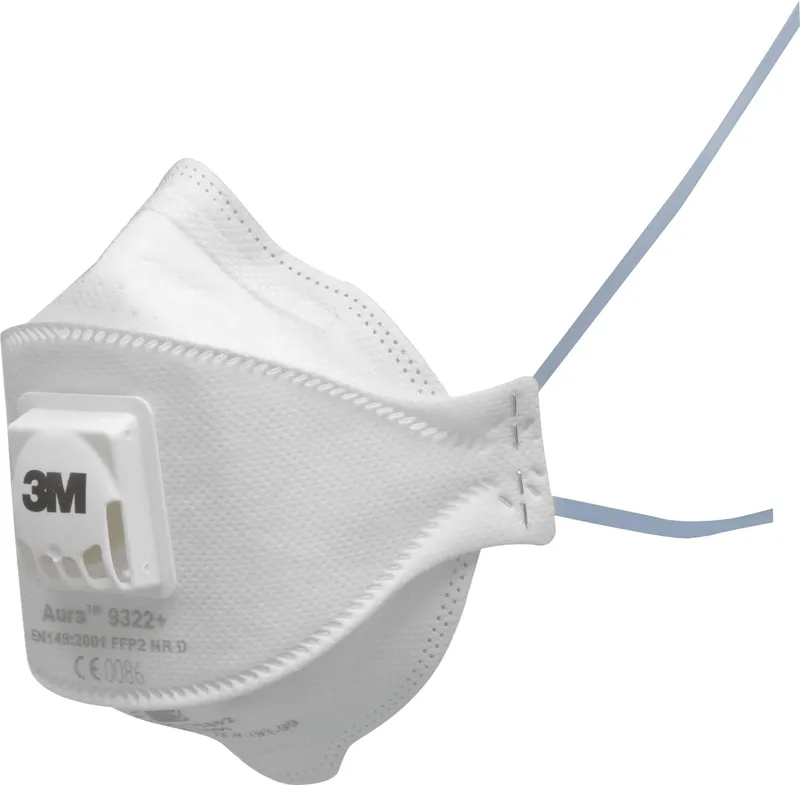 3M Aura Halvmask filtrerande, FFP2, med ventil