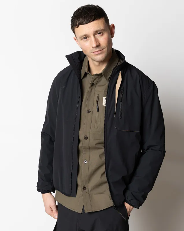 Fat Moose Track Jacket Svart (#4085)