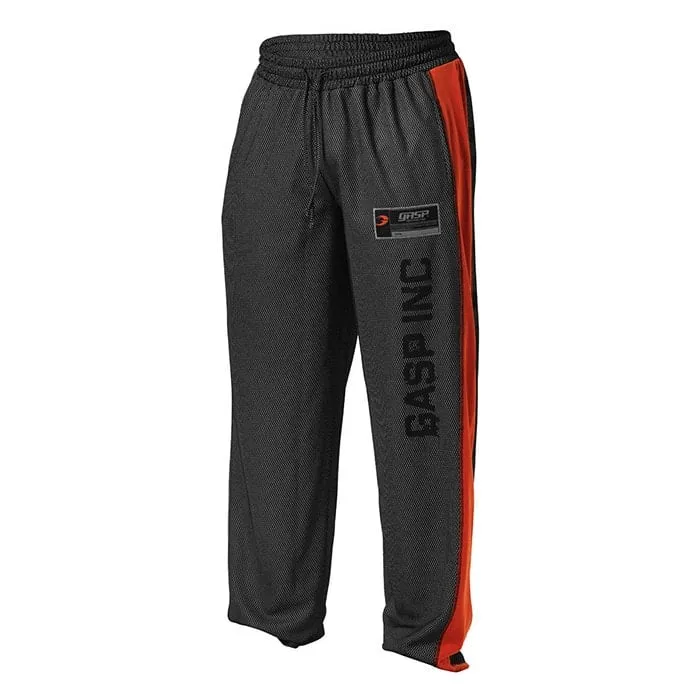 No1 Mesh Pant, black/flame, medium