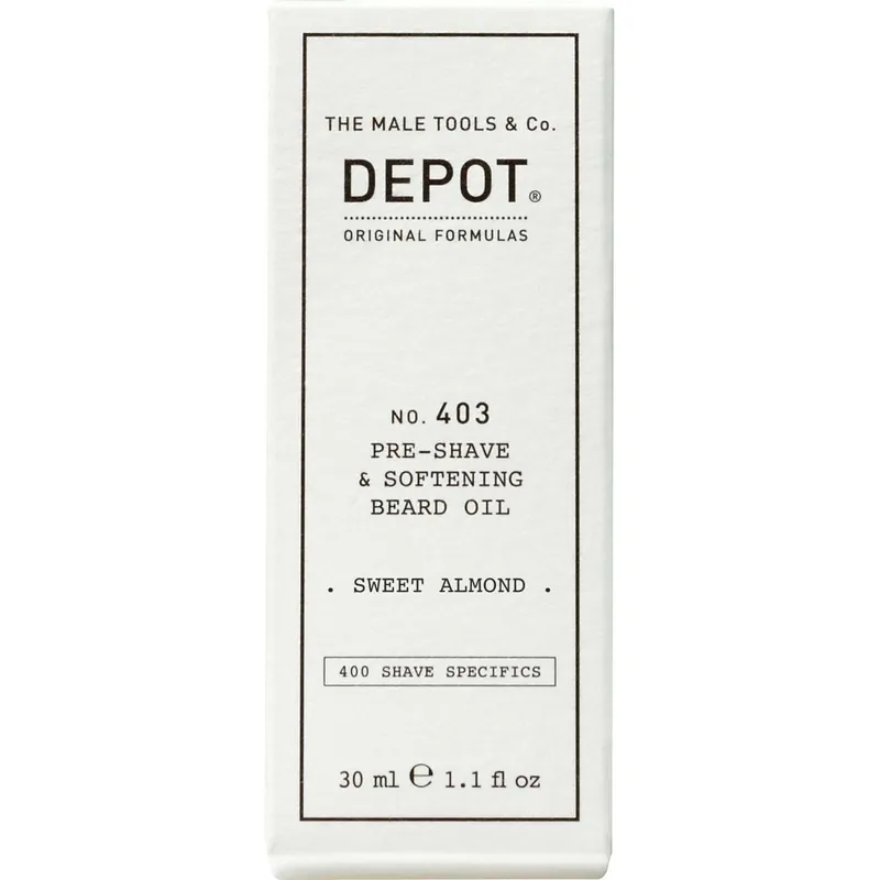 Depot 400 Shave Specifics No. 403 Sweet Almond Softening Pre-Shaving Oil 30 ml