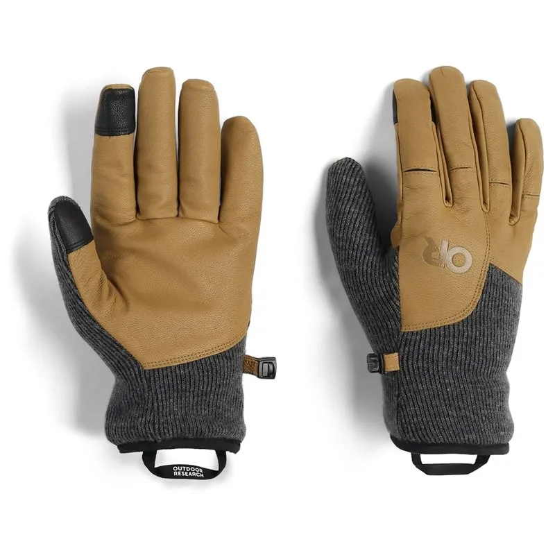 Outdoor Research Men’s Flurry Sensor Gloves Charcoal (#1978)