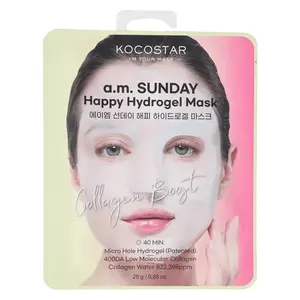 Kocostar a.m. SUNDAY Hydrogel Collagen Mask 1 pc