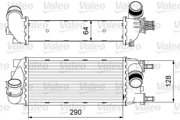 Intercooler VALEO 818585