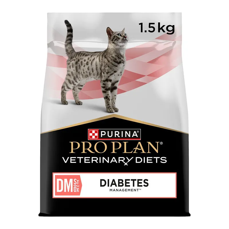 Veterinary Diets Feline DM St/Ox Diabetes Management Torrfoder – 1,5 kg