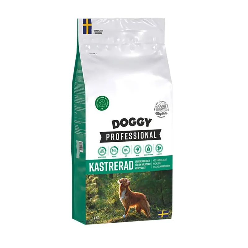 Kastrerad Hundfoder 14kg