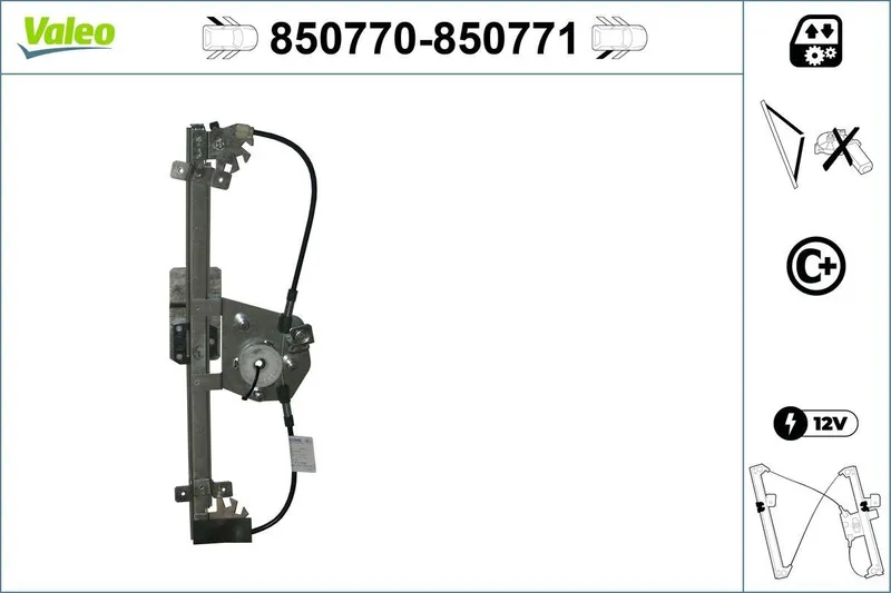 VALEO 850770 Fönsterhiss