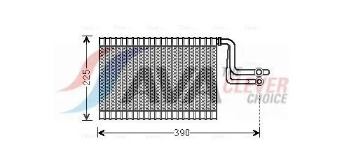 Förångare till AC AVA COOLING SYSTEMS BWV365