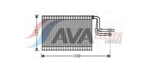 Förångare till AC AVA COOLING SYSTEMS BWV365