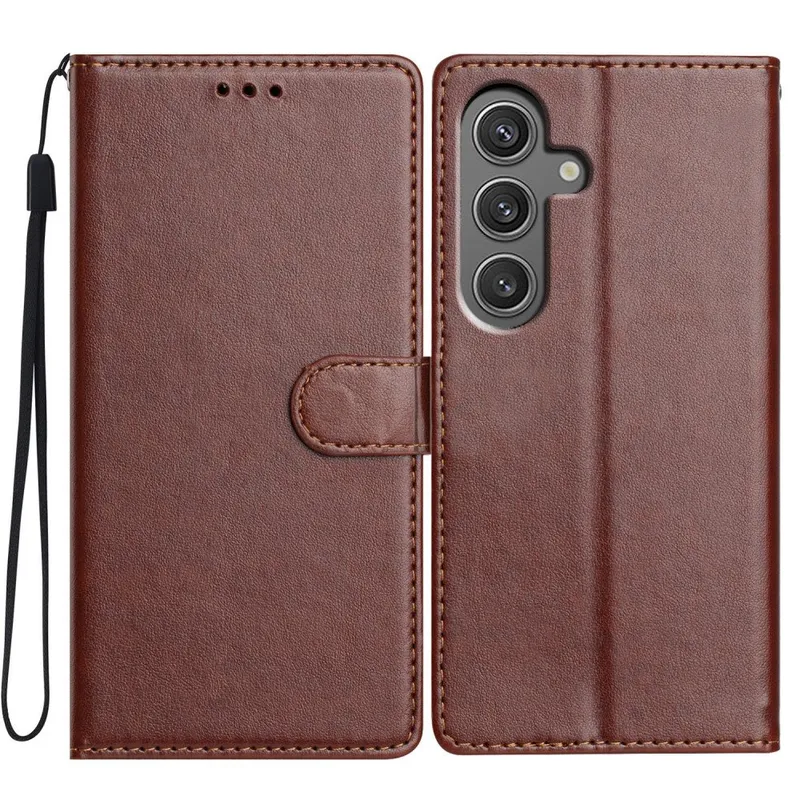 SKALO Samsung A26 5G PU-läder Plånboksfodral