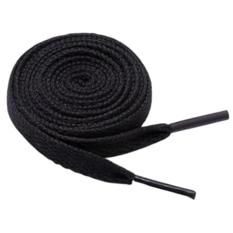 Skosnören – Svart – Platta [150 cm]