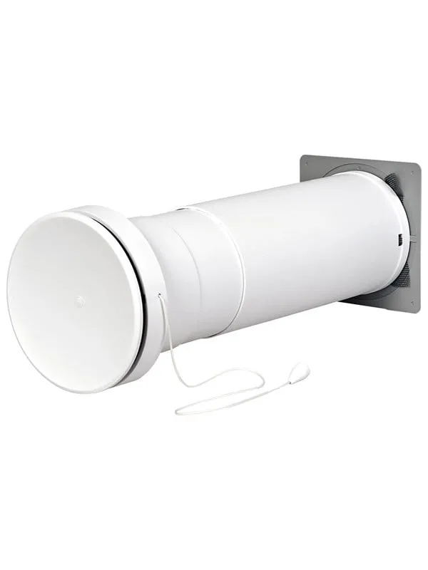 Duka Telescopic valve Type 450 Ø99 mm white