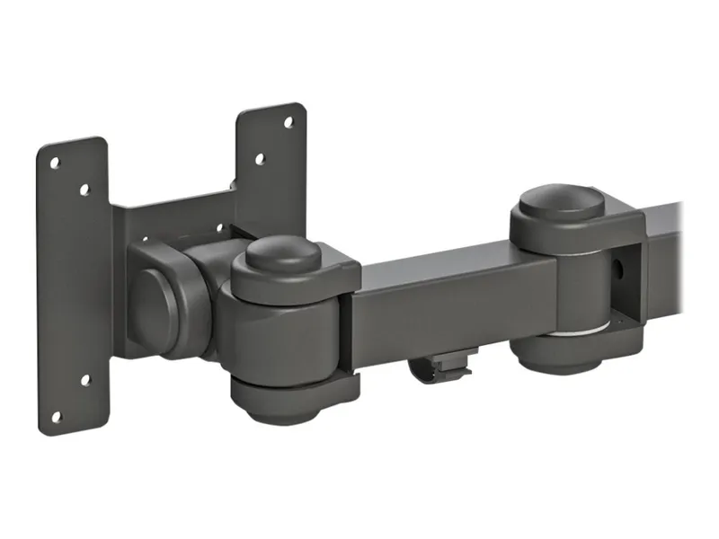 Neomounts FPMA-D960D – Monteringssats – fullständig rörelse – för 2 LCD-bildskärmar – svart – skärmstorlek: 10-27 – klämma, monterbar, disk-monteringsbar
