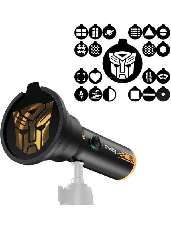 SmallRig 5512 RF 10C Portable Focusable LED Video Light ”BumbleBee Edition”
