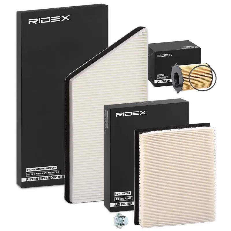 Filtersats RIDEX 4055F4946