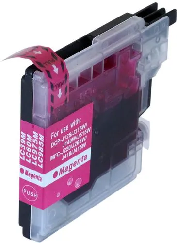 Kompatibel med LC985M Bläckpatron magenta för Brother