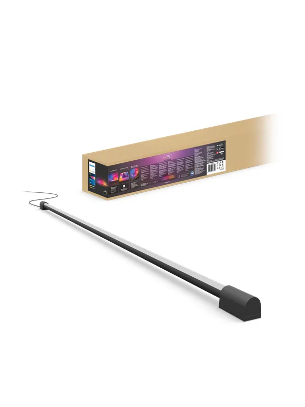 Philips Hue Play Gradient Light Tube Stor - Svart