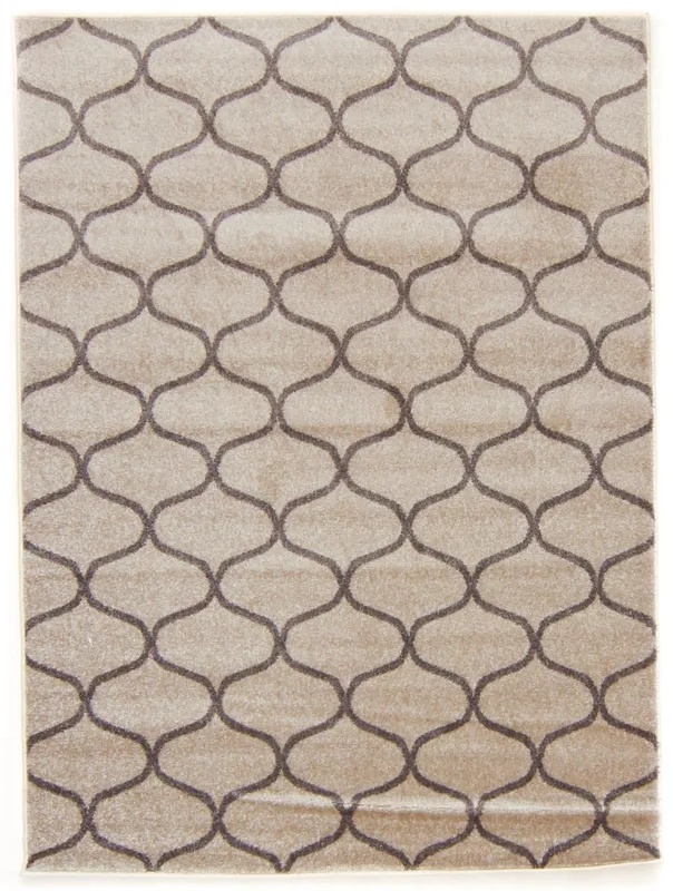 Wiltonmatta - Fabia (beige) (Storlek: 190 x 270 cm)