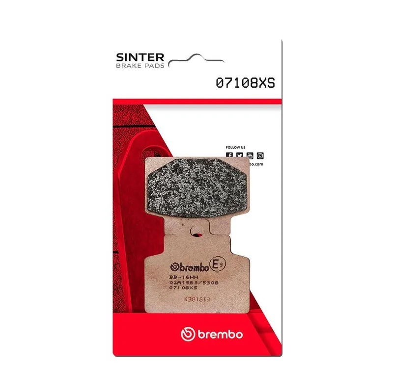 BREMBO 07108XS Bromsbelägg