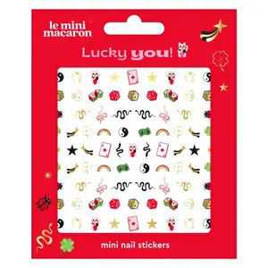 Le Mini Macaron Lucky You Mini Nail Stickers