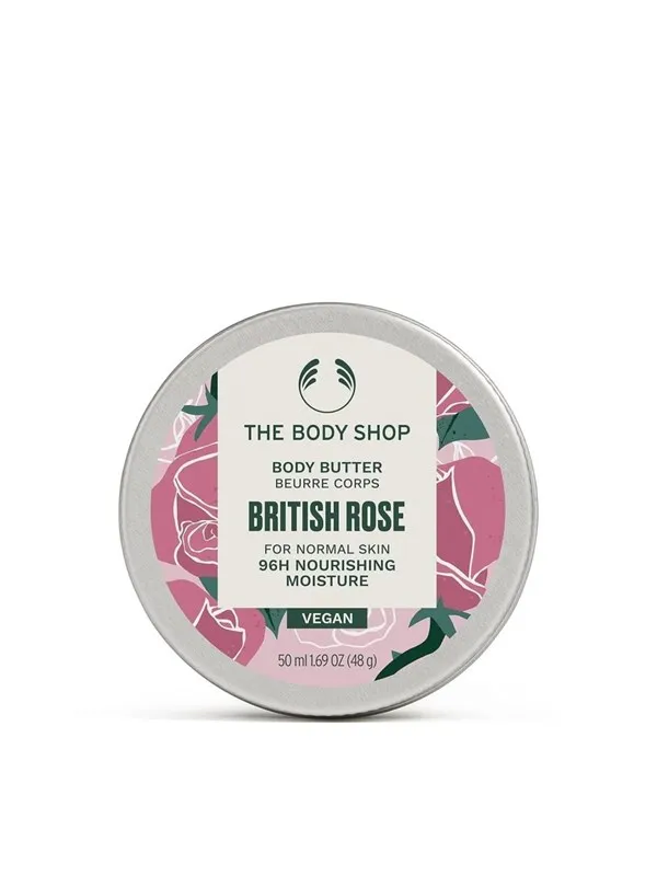The Body Shop - British Rose Kroppssmör, 50 ml