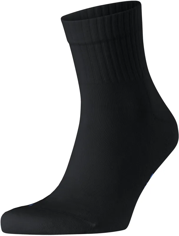 FALKE Run Rib Short Socks Black 42-43