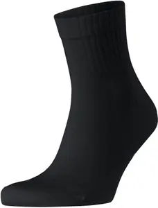 FALKE Run Rib Short Socks Black 42-43