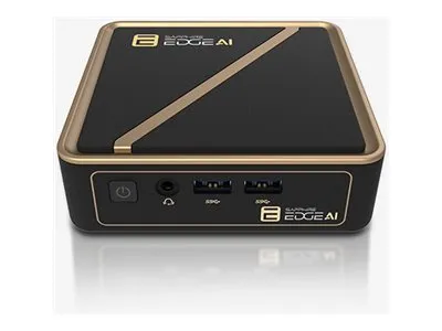 Sapphire Edge AI - mini PC - AI Ready - Ryzen AI 9 HX 370 3.3 GHz - 0 GB - no HDD