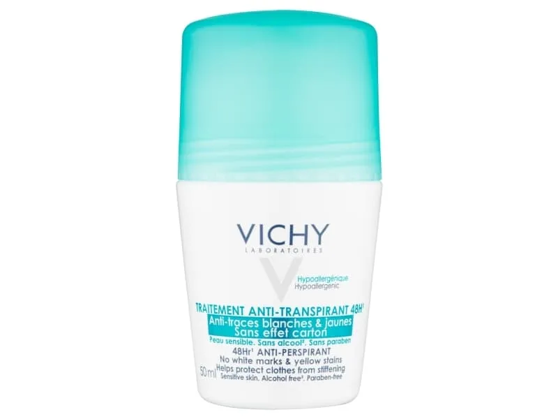 Vichy Anti-trace antiperspirant deodorant roll-on 48h 50 ml