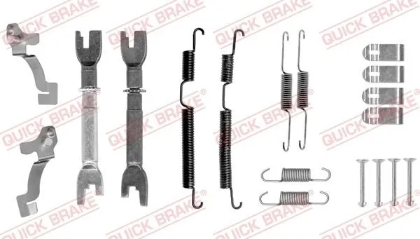 QUICK BRAKE 105-0045S Monteringssats, bromsbackar