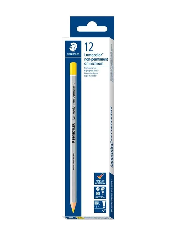Staedtler Dry marker nonperm yellow 12 pcs.